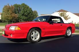 Image result for Bright Red 1993 Mustang
