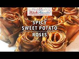 Try these homemade baked spiral spuds. Roses Are Spuds My Love Spicy Sweet Potato Roses Youtube