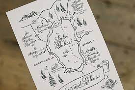 Custom Rustic Wedding Invitations From Smock Map Wedding Invitation Hand Drawn Wedding Invitations Wedding Invitations Rustic