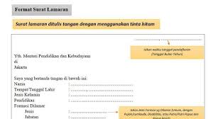 Pasalnya, hal ini menjadi salah satu syarat pemberkasan yang menjadi bagian dari seleksi tahap pertama. Download Surat Lamaran Cpns Kemendikbud 2019 Tulis Tangan Dan Ketik Dilengkapi Surat Pernyataan Tribun Jatim