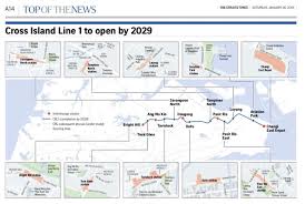 The cross island line, which will have about 30 stops, will be built in stages. What Are The New Condominiums Near Cross Island Line Mrt Singapore Investinproperty