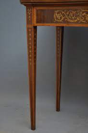Neoclassical furniture rejected the ornate and. Antique Sheraton Style Card Table For Sale At Pamono