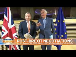 Eu S Barnier And Uk S Frost Take Brexit Frustrations Onto Twitter Youtube