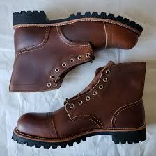 The miners needed tough but comfortable boots that could. Brooks Brothers Red Wing Iron Ranger Antique Brown 4556 Men S Boots Size 10 For Sale Online Ebay