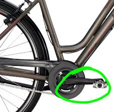 Fahrrad Pedale Runter Gefallen