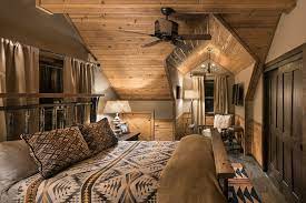 When you get around to designing and finalizing your color palette, your personal taste counts for a lot but you also need to make sure that you're considering the bigger picture and creating a living room full of warming colors full of texture. Cozy Cabin With Rustic Charm Rustic Bedroom Phoenix By Angelica Henry Design Houzz