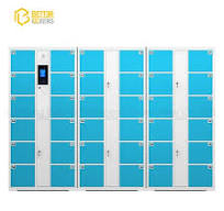 Airport Dedicated Fingerprint Recognition High Quality Smart Bag Storage  Cabinet Electronic Locker
