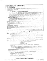 Find the exact part you need. Maytag Rsw2200 Rsw2400 Rsw2700 Refrigerator Warranty