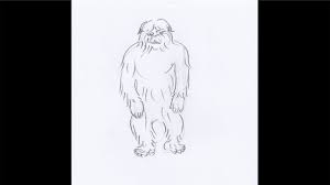 How To Draw A Yeti Drawings Drawing Tutorial Draw