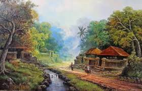 Paling populer 30 lukisan pemandangan perkampungan nelayan cara menggambar pemandangan kampung nelayan dengan oil pastels downl di 2020 lukisan pemandangan pelukis. 100 Gambar Pemandangan Alam Yang Indah Lukisan Foto Sketsa