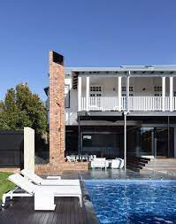 Kitchener Road Queensland Australia Shaun Lockyer Architects House Exterior Heritage House Pool Houses