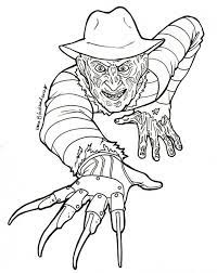 Oh freddy, such a ham. Freddy Krueger Coloring Pages Coloring Home