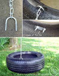 How To Make A Tire Swing Tutorial Backyard Playground Diy Backyard Backyard For Kids
