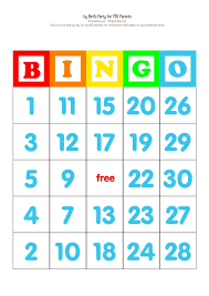 Printable bingo games for kids. Bingo Fle