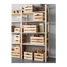 Boite Pin 46x31x25 Cm Knagglig Meuble Rangement Rangement A Faire Soi Meme Et Deco A Faire Soi Meme Chambre