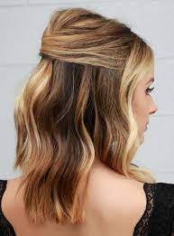 11 Understated But Stunning Hairstyles For Wedding Guests Bridesmaid Hair Medium Length Medium Hair Styles Bridesmaid Hair Medium Length Half Up