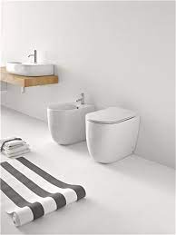 A bathroom or washroom is a room, typically in a home or other residential building, that contains either a bathtub or a shower (or both). Back To Wall Sanitary Ware To Furnish The Contemporary Bathroom