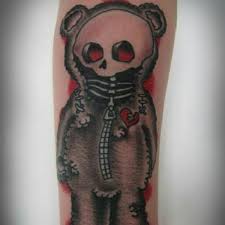 45 Teddy Bear Tattoos For Your Body July 2020 Bear Tattoos Teddy Bear Tattoos Tattoos
