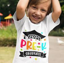 Buy Pre-k Graduate 2025 SVG PNG: Graduation Shirt Design (digital Download)  Online in India