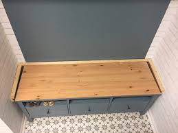 Ombre ikea hemnes hack this is such a simple ikea hemnes hack from the beauty revival. Ikea Hemnes Hack Diy Mudroom Bench And Storage House By Hoff