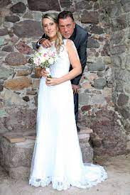 Robe De Mariee Roselizabetha Tout En Blanc Mariage De Septembre 2016 Robe De Mariee Mariage Marie