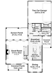 Our narrow lot house plans offer beautiful designs that will fit in tight places, giving you the chance to build a great home in the location of your dreams. House Plan 59224 Traditional Style With 2570 Sq Ft 4 Bed 2 Bath 1 Half Bath