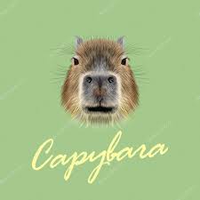 Maybe you would like to learn more about one of these? Capibara Vector Grafico Vectorial Imagenes De Capibara Vectoriales De Stock Depositphotos