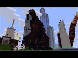 From the shape of a fish to a huge monster! Shin Gojira Minecraft Teaser Trailer Youtube