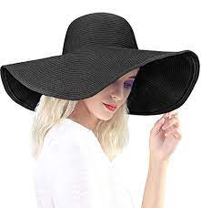 Dafunna Women S Ridge Wide Floppy Brim Sun Hat Beachwear Striped Straw Hat Foldable And Packable Sun Hats Wide Brim Sun Hat Summer Straw Hat
