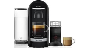 Automatic power off after 9 mins. Buy Nespresso Vertuo Plus Deluxe Coffee Machine With Milk Frother By Breville Black Domayne Au