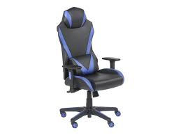 Coup de coeur de la pérennité & de la croissance maitrisée, l'expresse franchise, 2016. Fauteuil Gamer Online Accoudoirs Reglables Enceintes Integrees Noir Et Bleu