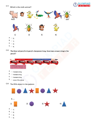 Class 1 Logical Reasoning For Olymipads 1st Grade Worksheets Worksheets For Class 1 Olympiad Exam