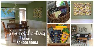 If you live in a small house, you're joining the ranks of those of us who have to get more creative. Homeschooling Without A Schoolroom Learning Mama