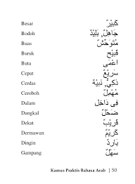 3 pengertian jumlah jumlah dalam bahasa arab berarti kalimat di dalam bahasa indonesia, yakni kalimat yang mempunyai faidah sempurna. Kamus Praktis Bahasa Arab