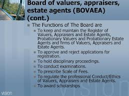Real estate negotiators are still accredited in their own way and must be registered with the board of valuers, appraisers, estate agents and property they must attain the following requirements to be employed by the real estate firm; Introduction To Property Management Ppt Download