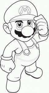 So, naturally kid's coloring pages based on the game and the character are among the most popular ones. Mario Bros Free Printable Coloring Pages For Kids