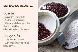 Có lẽ vì thế, ít người biết đến đậu đỏ cũng như uống nước đậu đỏ rang có tác dụng gì? Æ°u Va NhÆ°á»£c Ä'iá»ƒm Khi Sá»­ Dá»¥ng Bá»™t Ä'áº­u Ä'á» Tráº¯ng Da Táº¡i Nha Nha 8