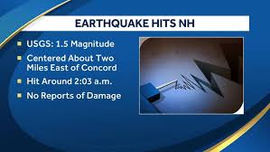 Did You Feel It? Earthquake Shakes New Hampshire Overnight! - Imagen principal del artículo