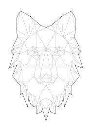 Of wolves coloring pages are a fun way for kids of all ages to develop creativity, focus, motor skills and color recognition. Low Poly Art Of Animals Standing Horse Good For Wall Decoration Printable Images Suitable For Coloring Pages Stock Vector Illustration Of Scandinavian Equine 167958436