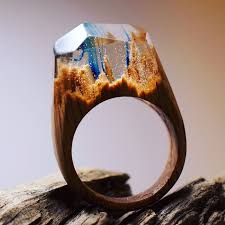Miniature Worlds Inside Wooden Rings By Secret Wood Bored Panda
