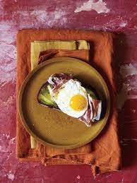 Avocado Prosciutto And Egg Open Faced Sandwich Recipe Recipe Real Simple Recipes Open Faced Sandwich Prosciutto