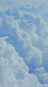 Soft fluffy clouds | light blue aesthetic, clouds. Aesthetic Blue Clouds Wallpapers Wallpaper Cave