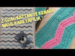 Zigzag Bebek Battaniyesi Kenar Yapilisi Battaniye Kenari Nasil Yapilir Battaniye Kenar Modelleri Youtube Battaniye Bebek Orgu