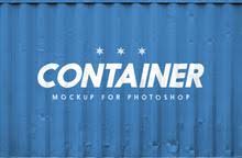 Download Free Shipping Container Logo Mockup Psd Wegraphics