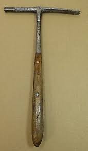 Outil Ancien Marteau De Tapissier 19eme Collection Argent Massif Marteau Outils