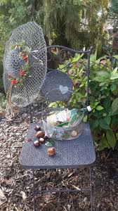 Herbstdeko Garten Drahthut Herbst Dekoration Gartendekoration Herbst Dekor Diy