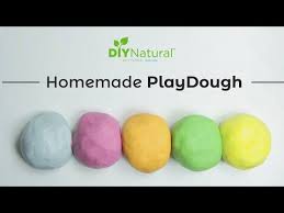 This Homemade Playdough Is Simple Natural And Perfect For Entertaining Children They Enjoy Helpin Homemade Playdough Recipe Homemade Playdough Diy Playdough