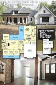 Plan 51766hz Mid Size Exclusive Modern Farmhouse Plan In 2020 Modern Farmhouse Plans New House Plans House Plans Farmhouse