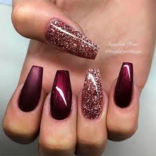 Coffin nails are becoming the hottest manicure trend right now which is going nowhere rapidly, this style needs long nails to allow filing. 120 Best Coffin Nails Ideas That Suit Everyone Beautiful Nail Designs Burgundy Nails Burgundy Nail Art