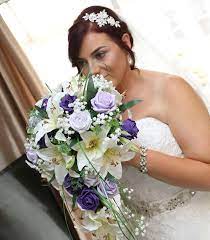 We can make almost any design in almost any colour for your. Bridal Shower Bouquets Teardrop Wedding Bouquets The Floral Touch Uk